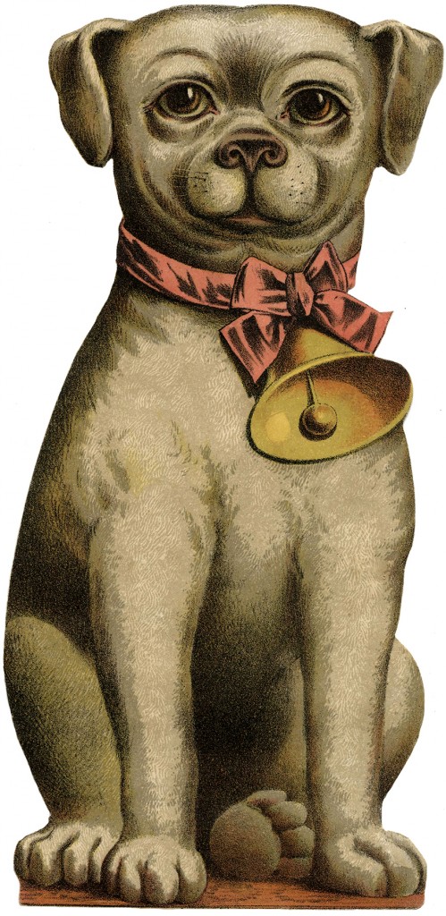 Vintage Quirky Dog Image