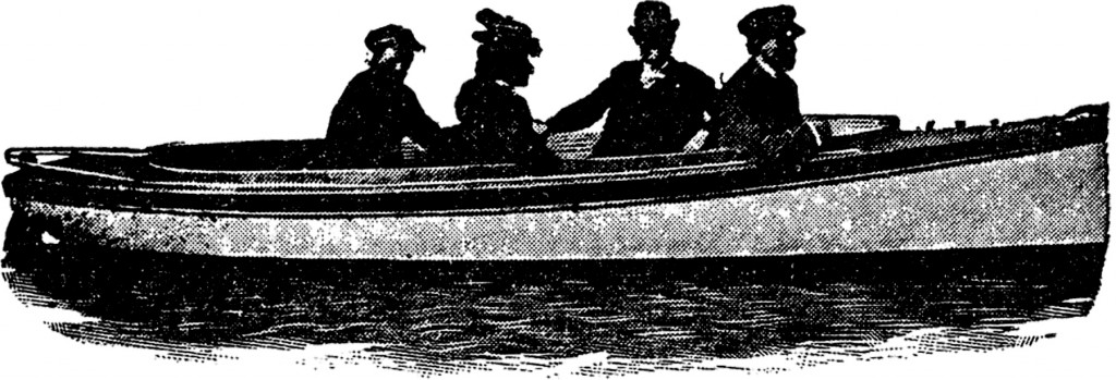 Vintage Row Boat Image