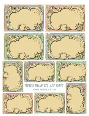 french_frame_collage_sheet_graphicsfairy