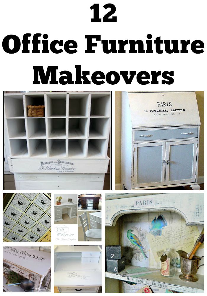 12 Office Furniture Makeovers