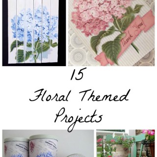 15 Floral Themed Projects