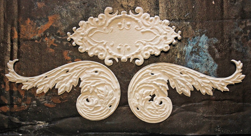 faux antique embellishments