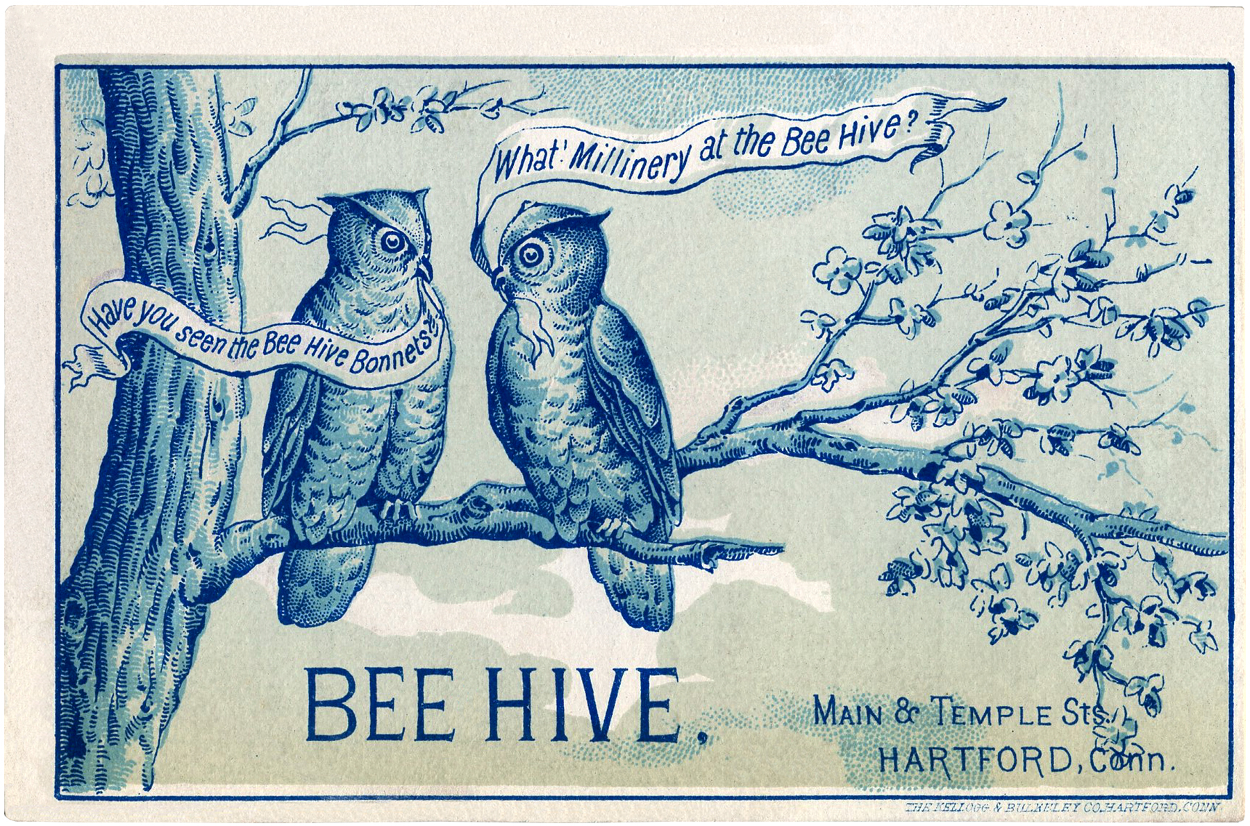 Quirky Vintage Owls Image! - The Graphics Fairy