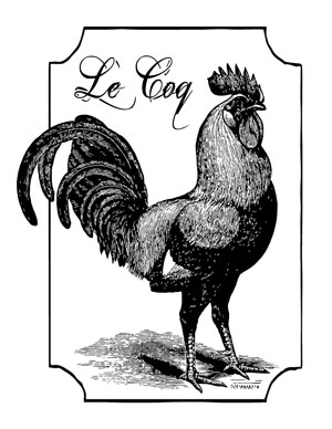 french_rooster_transfer_graphicsfairy