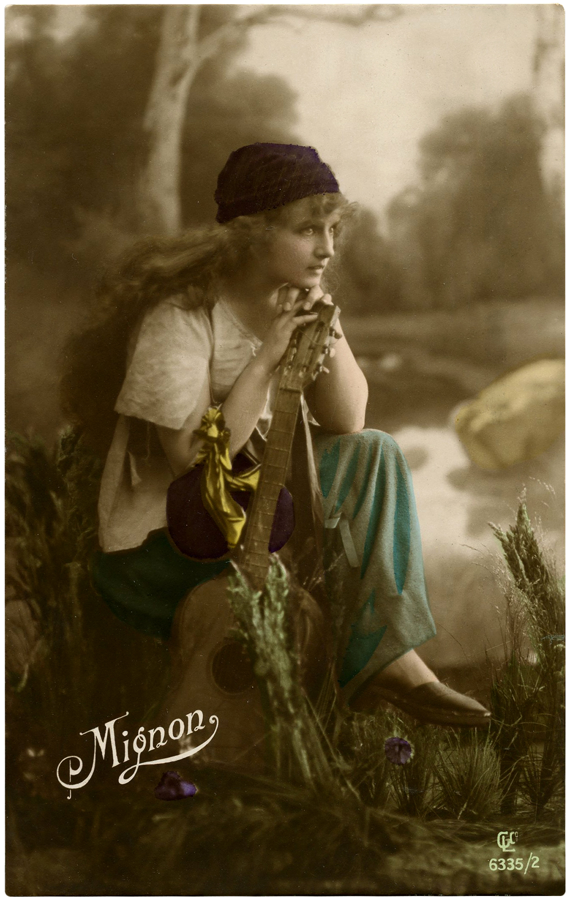 Stunning Vintage Gypsy Photo The Graphics Fairy