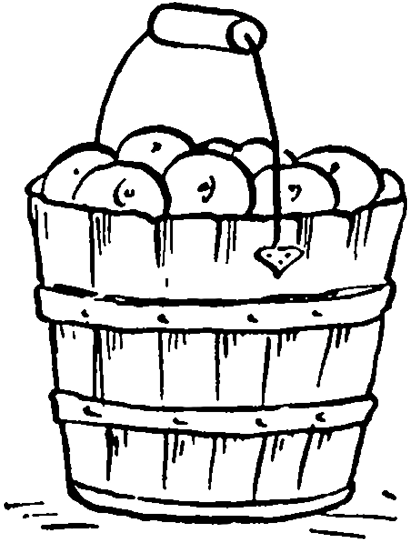 storefront clipart black and white apple