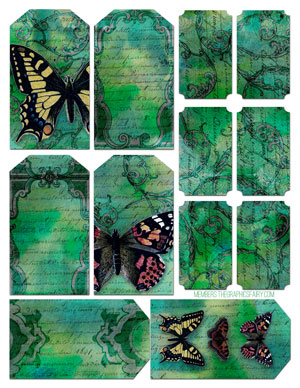 Collage sheet