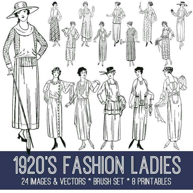 1920s fashion ladies