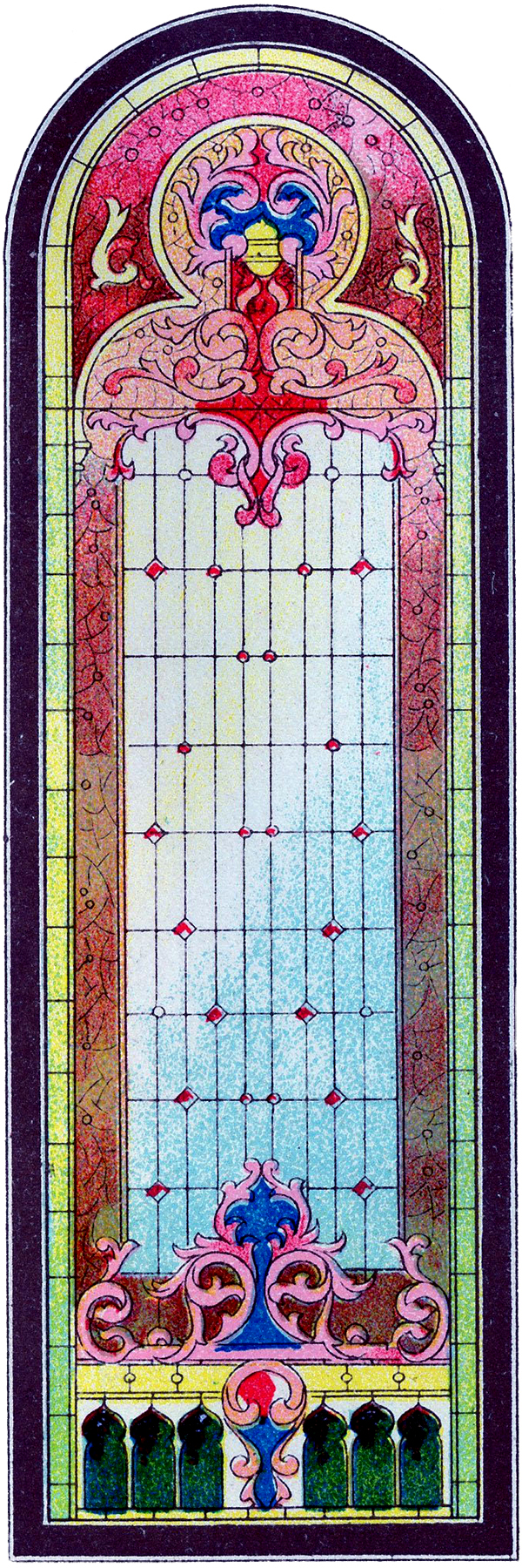 stained glass window clipart