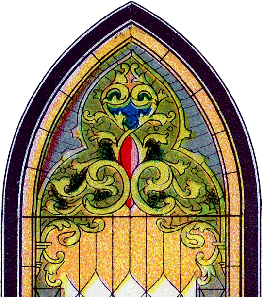 stained glass window clipart