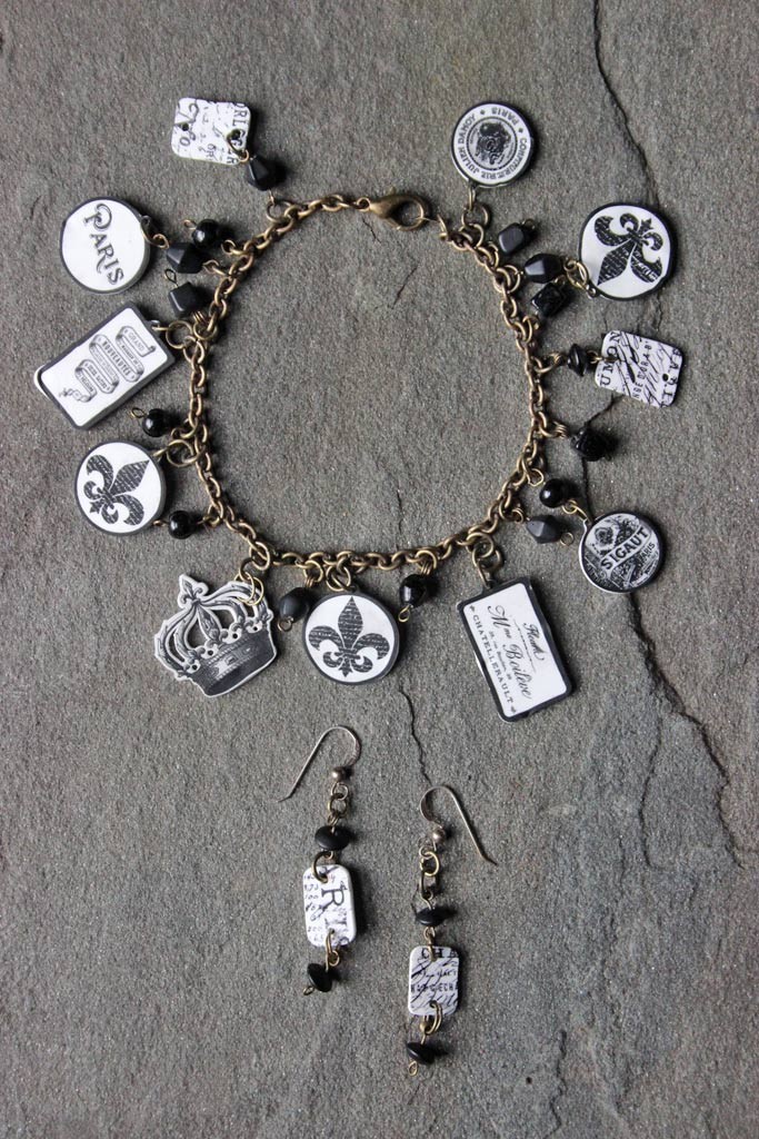 Shrinky Dink Charm Bracelet