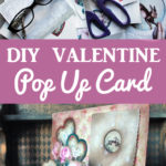 DIY Vintage Valentine Pop Up Card