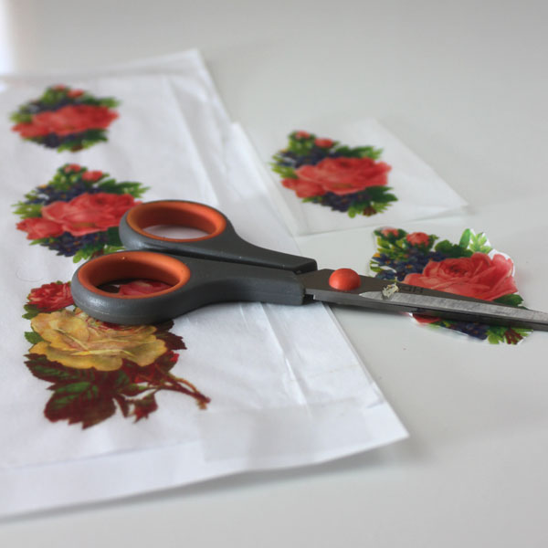 Cutting out flowers