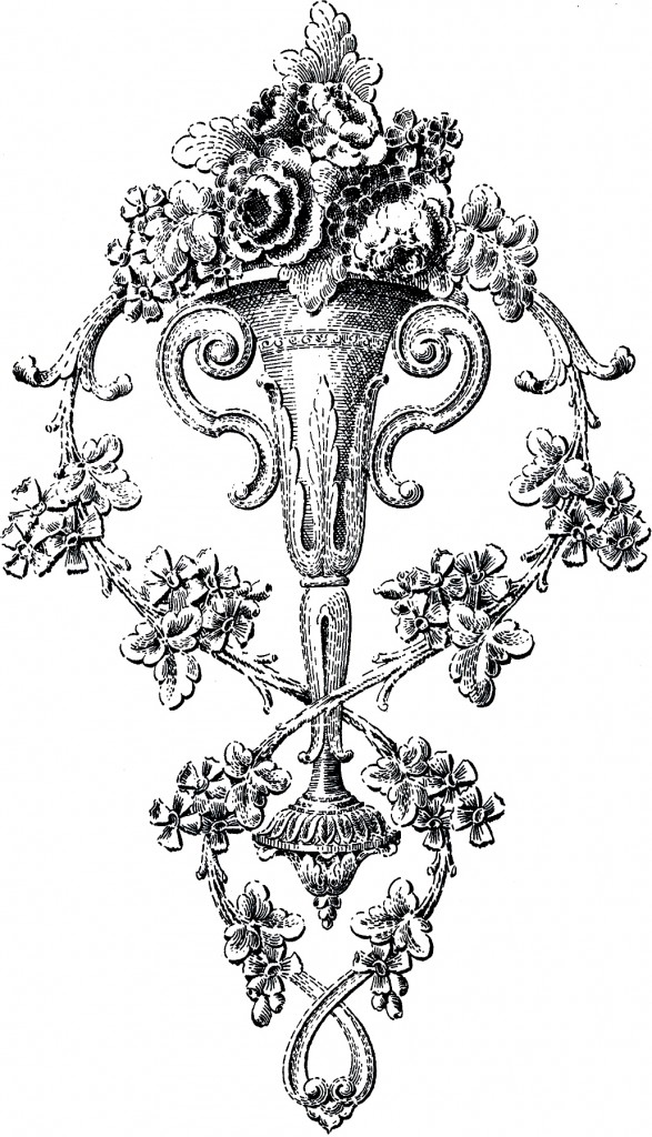 Ornate Floral Ornament Image