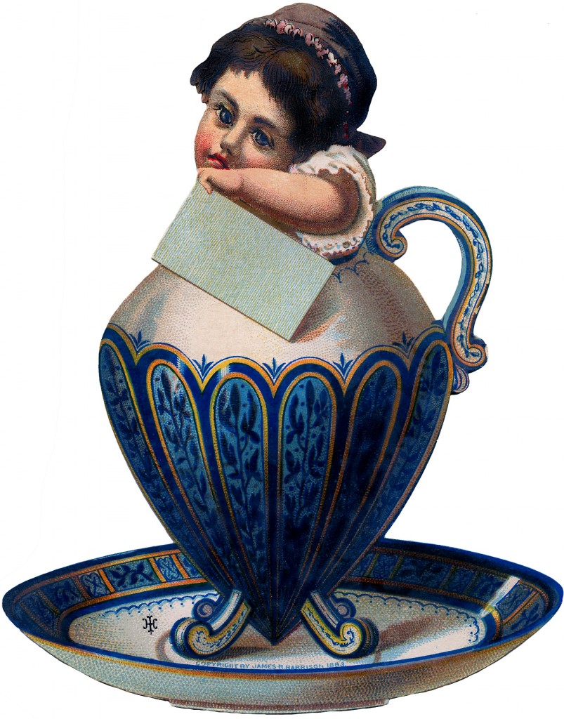 Quirky Sugar Bowl Girl Image