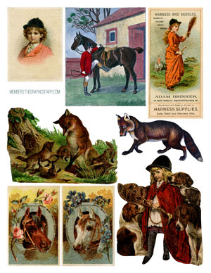 collage_horses_graphicsfairy