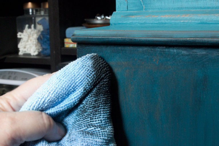 Faux Verdigris Finish Paint Technique