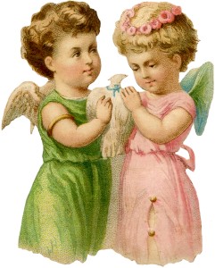 24 Easter Angels Pictures! - The Graphics Fairy