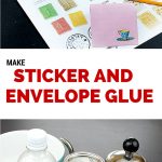 How to Make Envelope & Sticker Glue