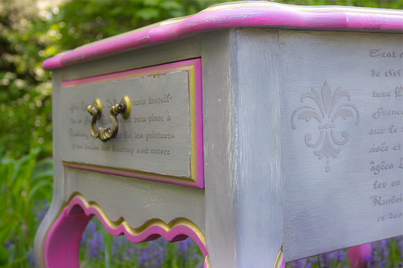 Close up of fairy tale Furniture finish