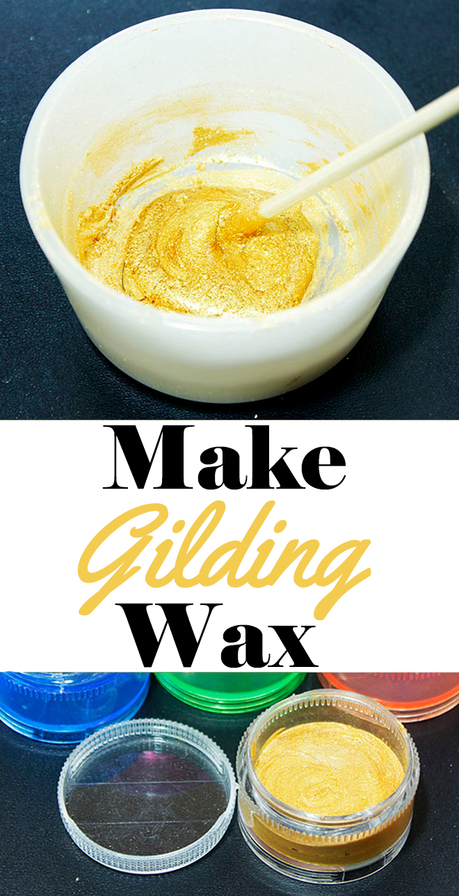 How to make your own gilding wax