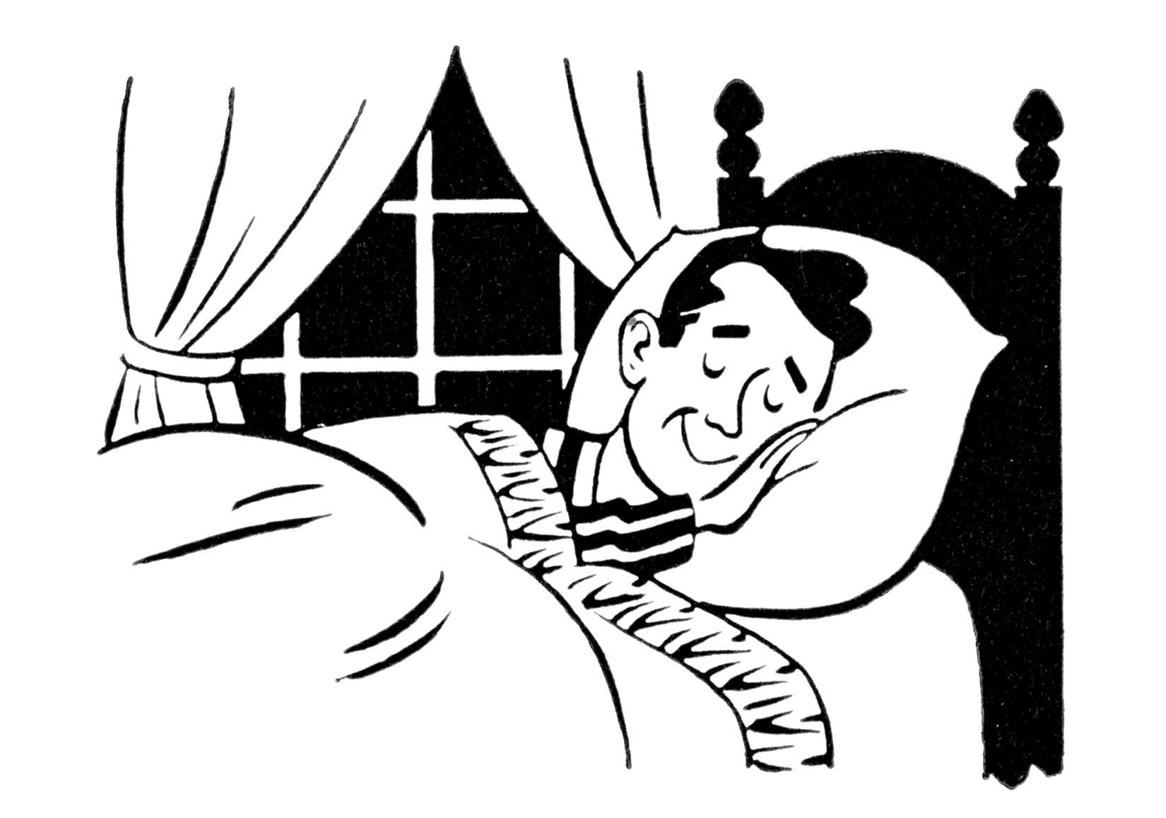 to sleep clipart