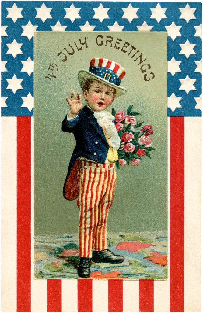 Vintage Young Uncle Sam Image