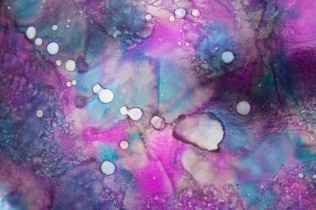 Alcohol ink pattern