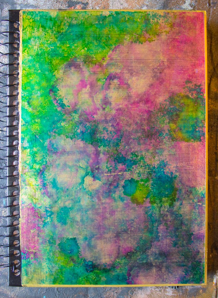 Alcohol Ink Backgrounds  How I use alcohol inks in my Bible journaling!