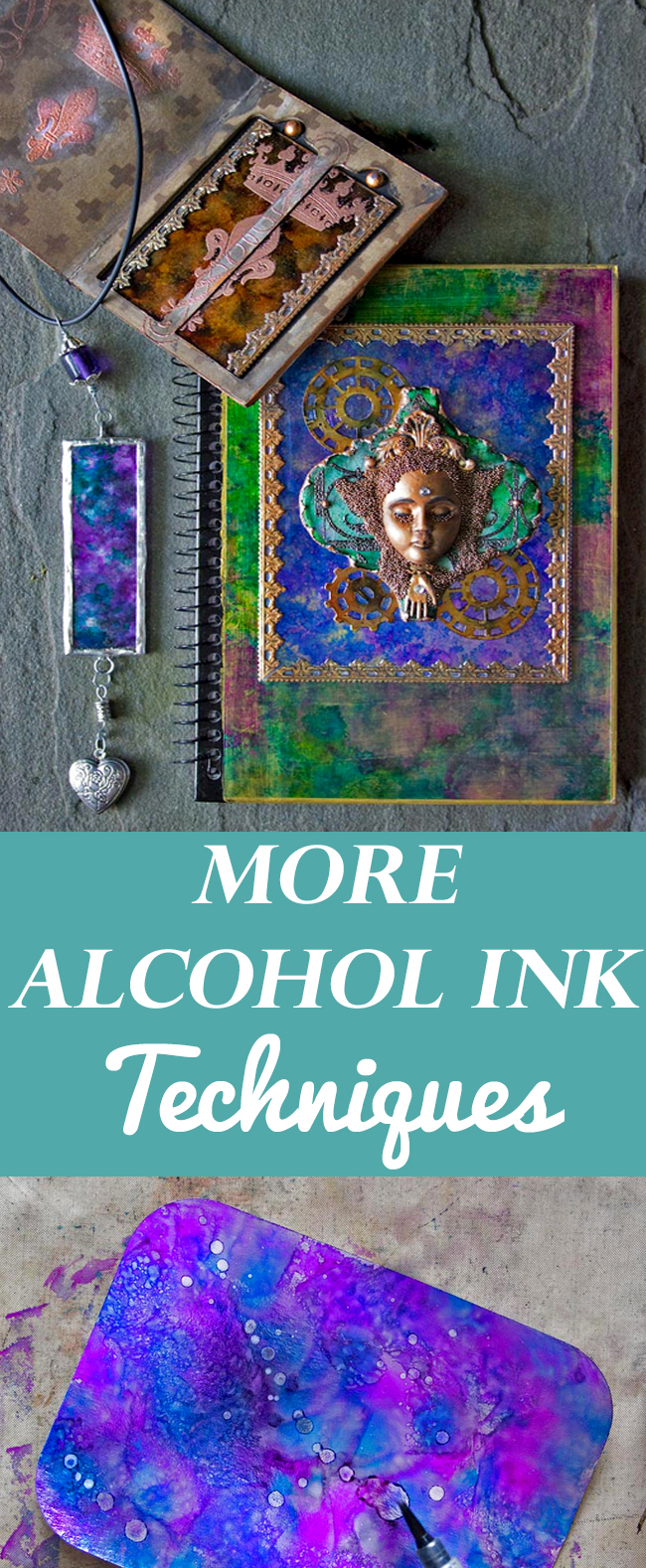 More Alcohol Ink Techniques