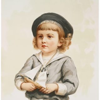 Vintage Sailor Boy Image