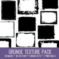 collage of grunge textures