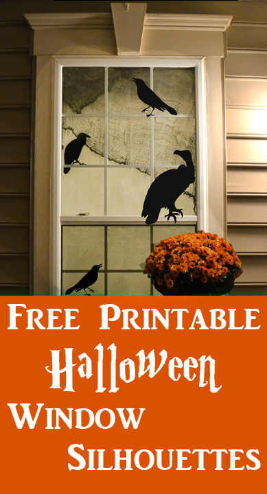 DIY Halloween Window Silhouette Templates! - The Graphics Fairy