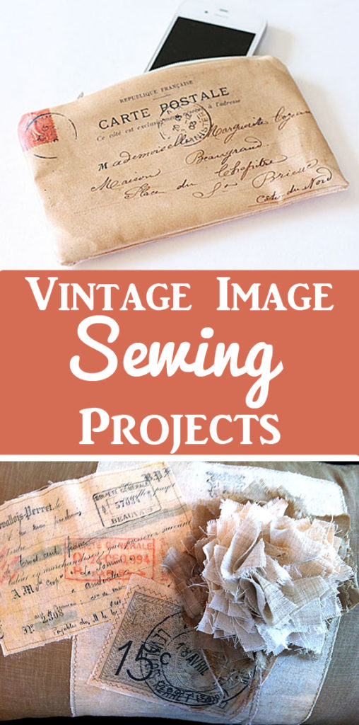 DIY Vintage Image Sewing Projects