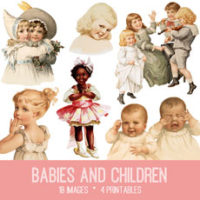 collage of babies and children
