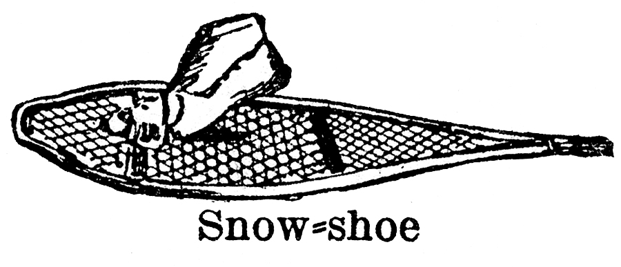 Snowshoe Clipart