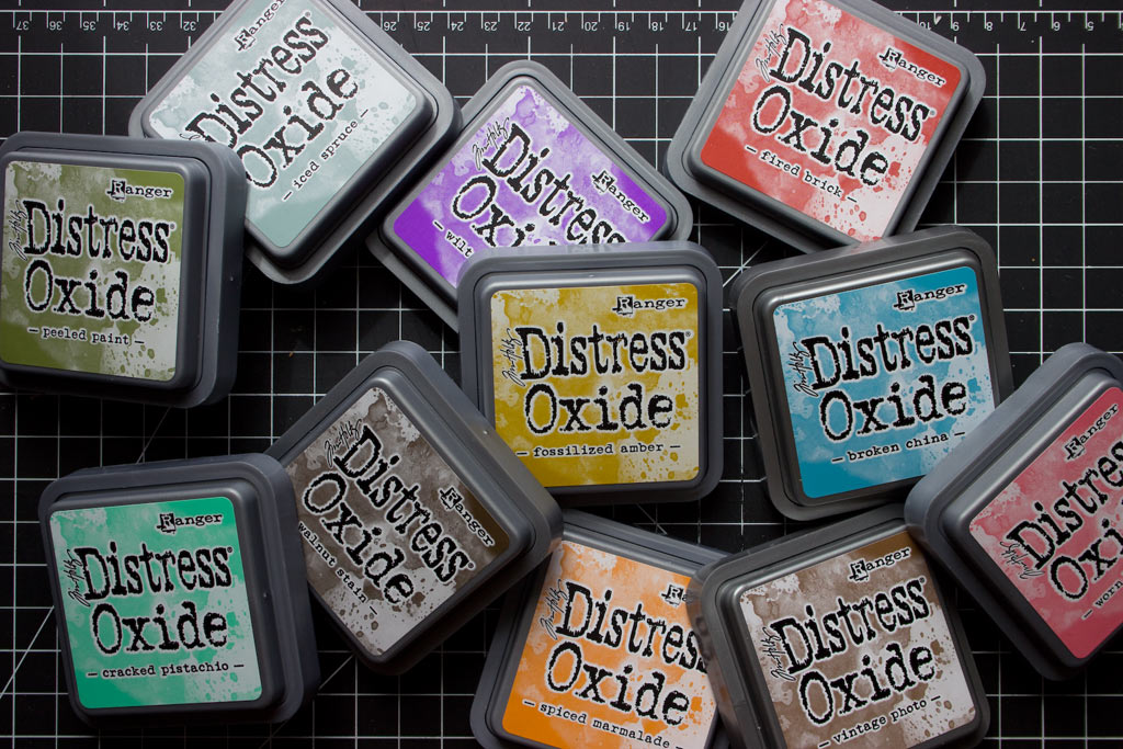 distressed oxide inks