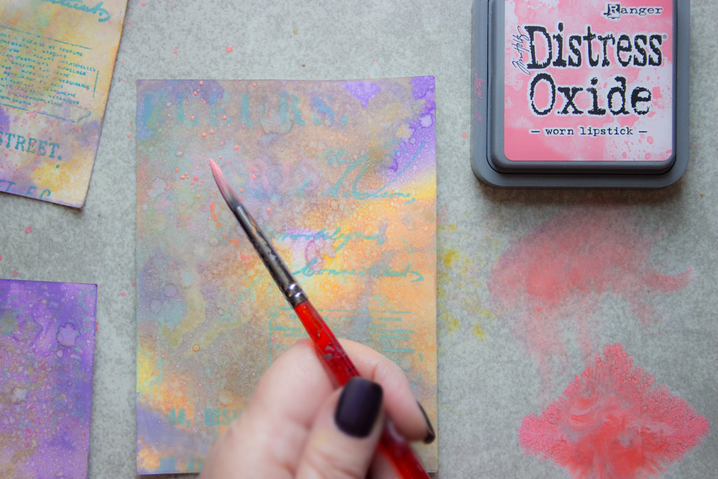 How to use Distress Oxide Inks - Ben Franklin Crafts and Frame Shop