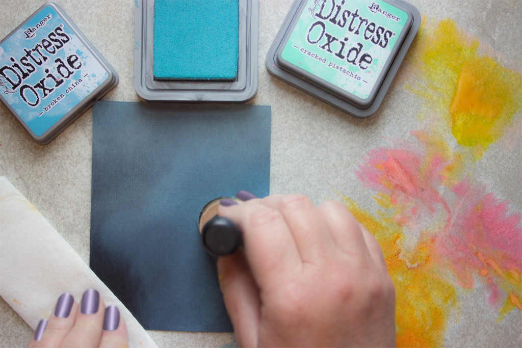 How to use Distress Oxide Inks - Ben Franklin Crafts and Frame Shop