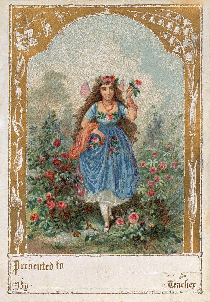 Vintage Garden Fairy Image