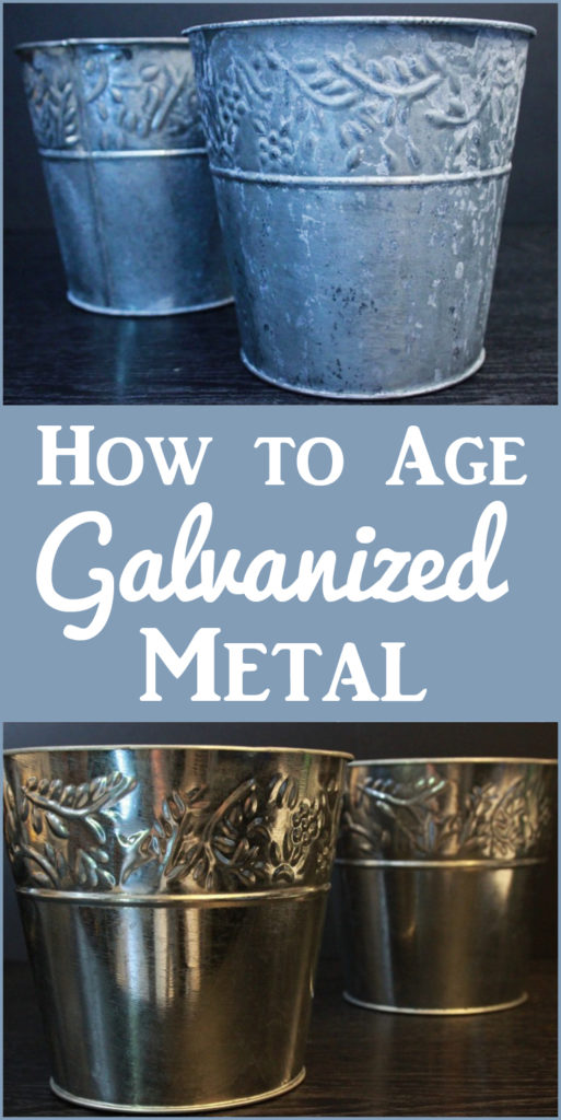 How to Age Galvanized Metal