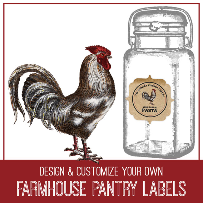 rooster labels