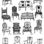 Antique Chair collage