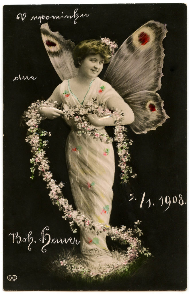 Butterfly Fairy Lady Photo