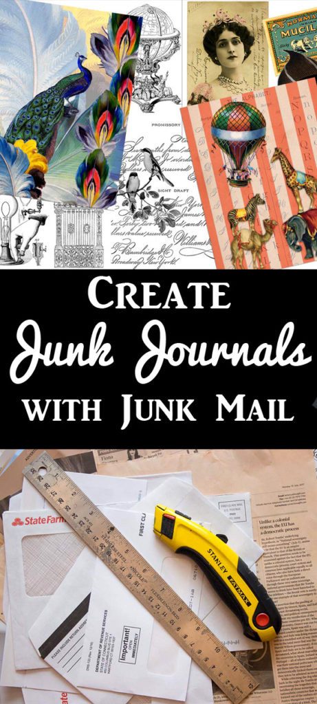 Repurpose Junk Mail for Junk Journals