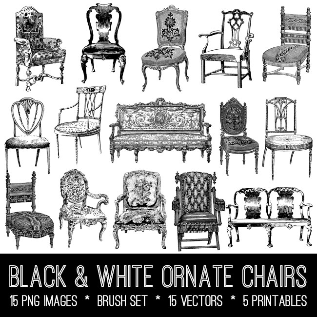 Antique Chair collage