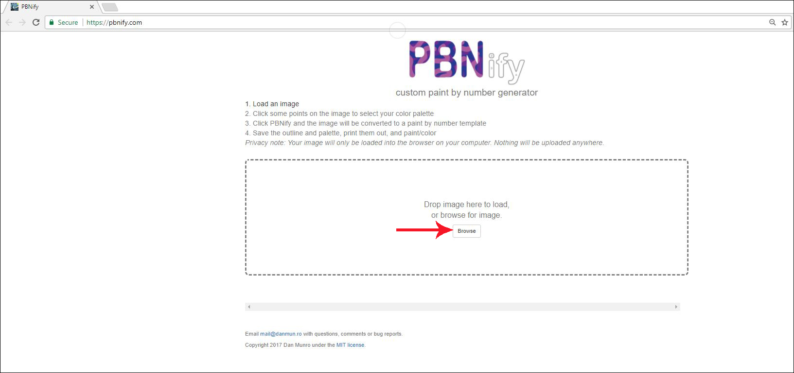 PBNify screenshot