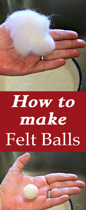 How to Make Felt Balls