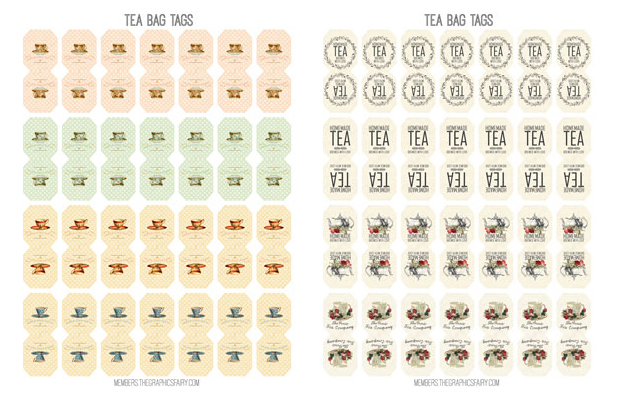 tea bag tags