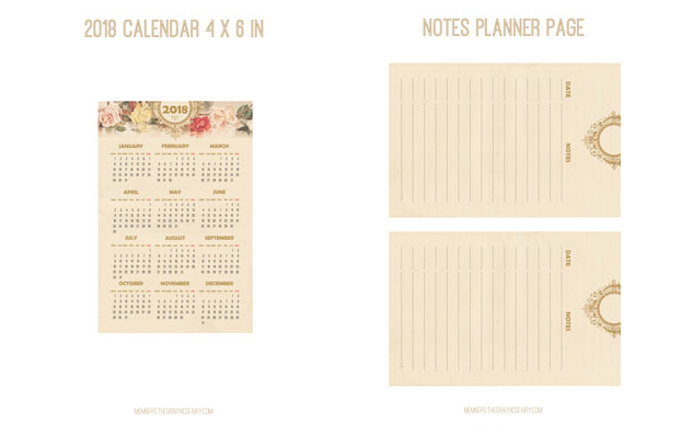 calendar and note planners
